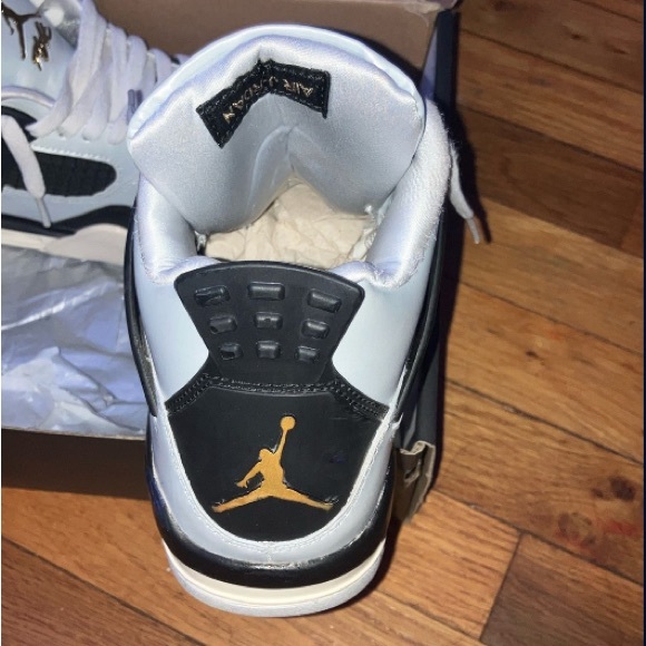 Jordan Kids Black and White Sneakers